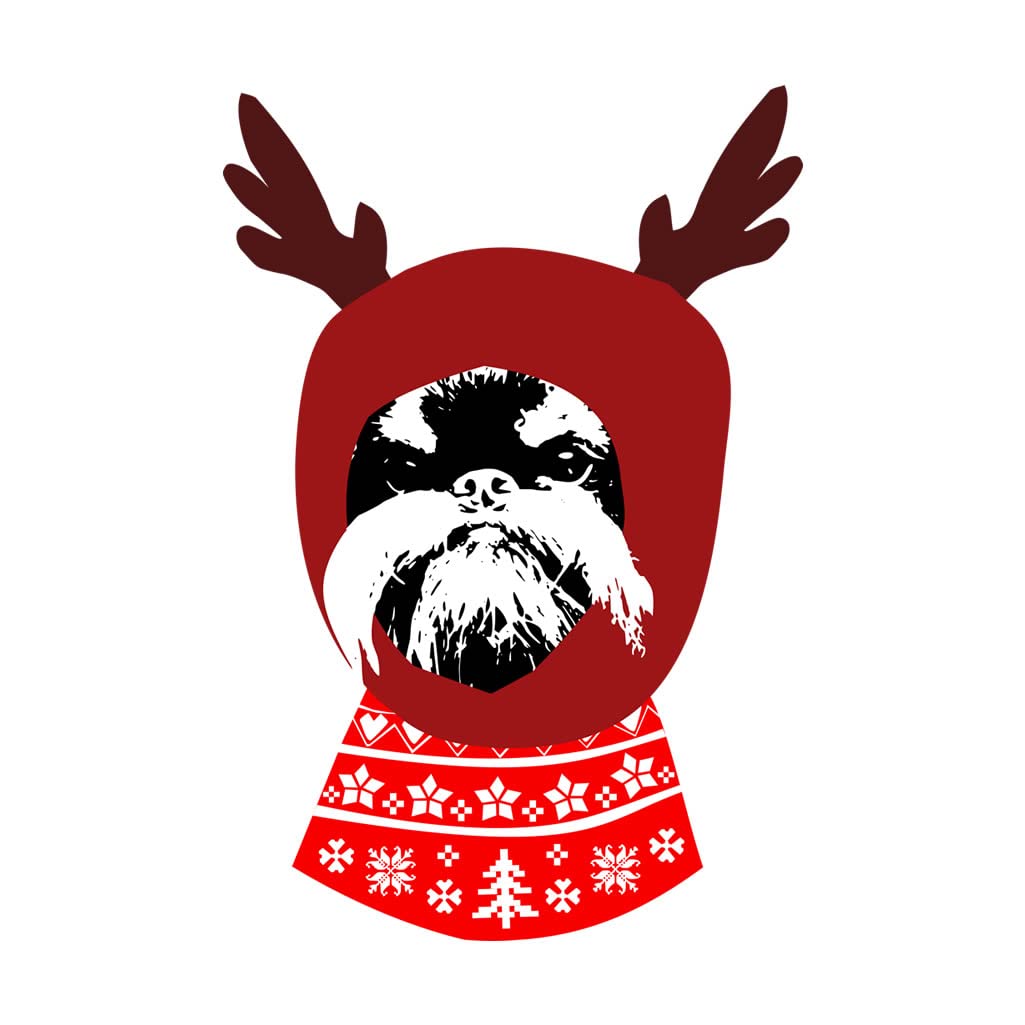 Appliques thermocollantes bois de cerf de Noël lot de 5 motifs brodés haute adhérence