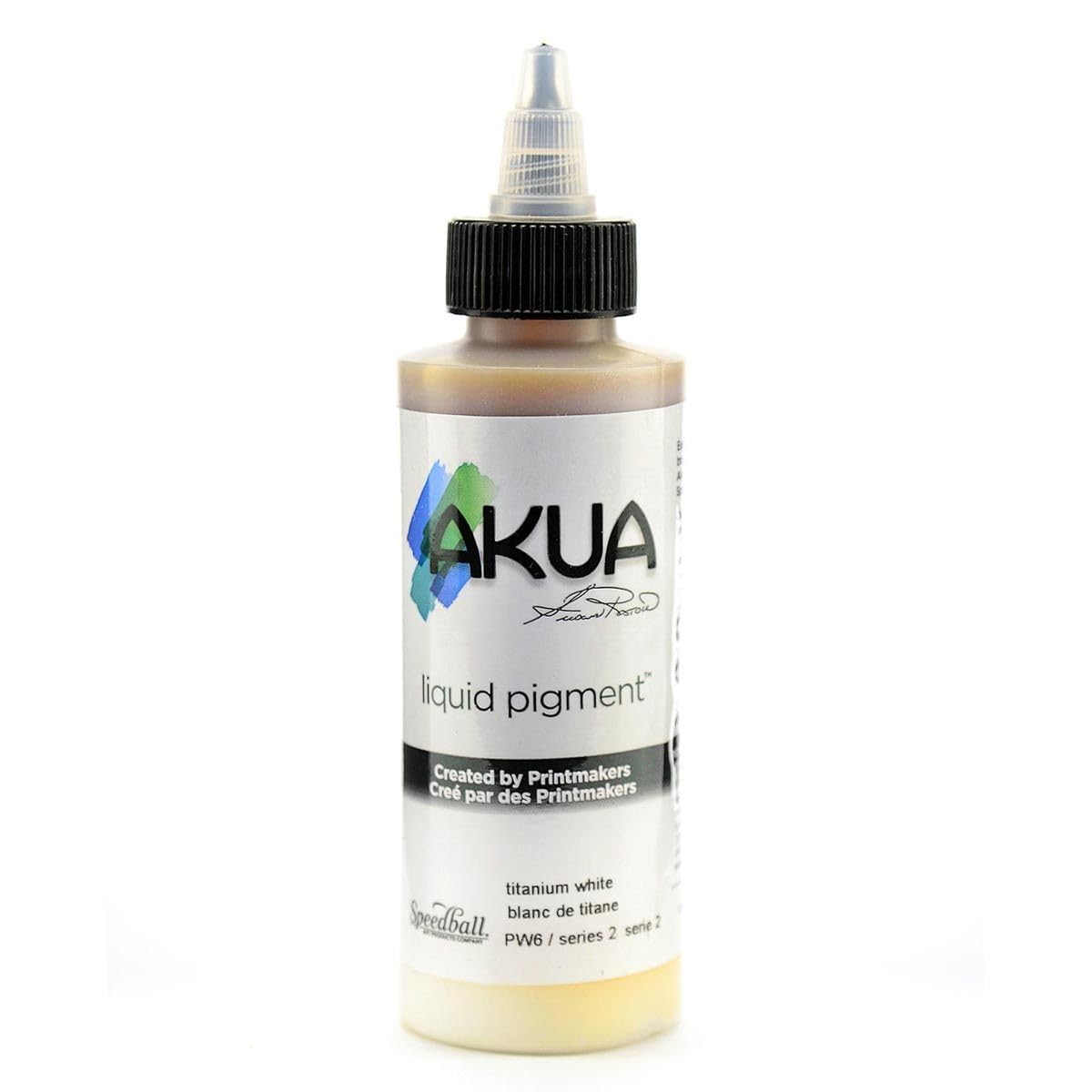 Akua Liquid Pigment 4oz Titanium White S2