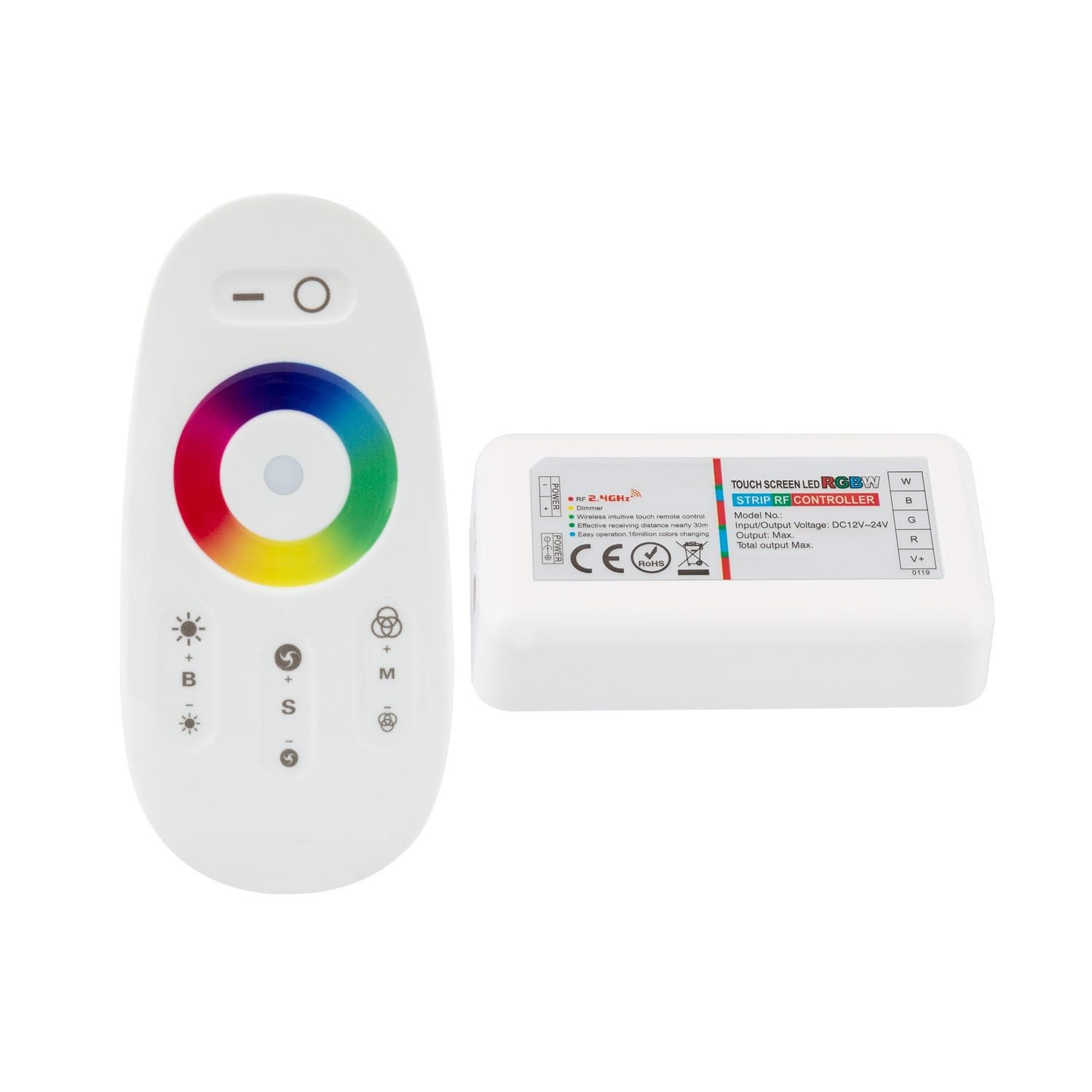 LEDKIA RF-Fernbedienung Mit Einzel-Schalter, 100 W – Praktisch Für Lampen & LEDs