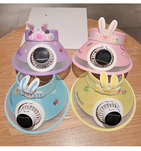 Solar Fan Hat for Kids3