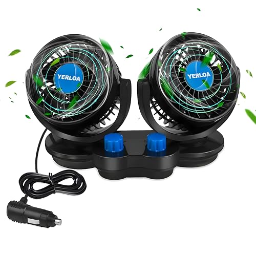 Yerloa Car Fan 12V