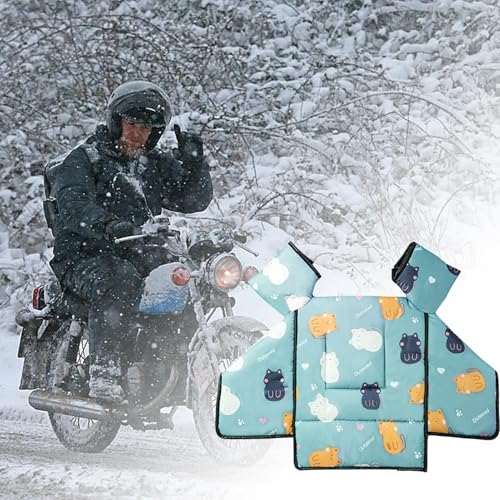 Couvre-pare-brise pour moto et scooter noir universel