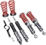 Compatible With/Replacement For Brightt GSP-UBC-193 Godspeed MonoRS Coilover Lowering Kit, 32 Damping Adjustment, Ride Height Adjustable