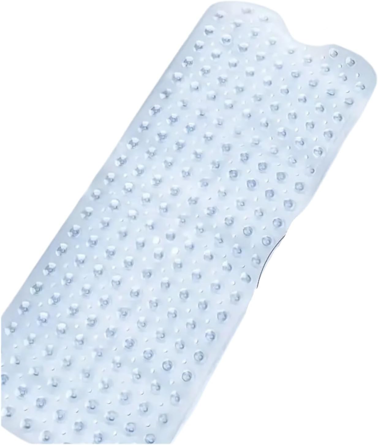 Compatible For 1pc 40x16in Extra-Long Anti-Slip Bathtub Mat With Massage Texture, Bath Rug-Machine Washable, Drain Holes, Suction Cup Grip(CLear)