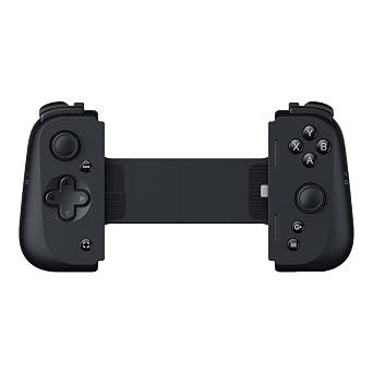 Razer Kishi V2 for iPhone,Mobile Gaming Controller,Lightning Connection,Console Level Control,Secure Fit,Telescopic Bridge for Ultra-Low Latency,Pass-Through Charging,Nexus App,Xibi-Two for iPhone