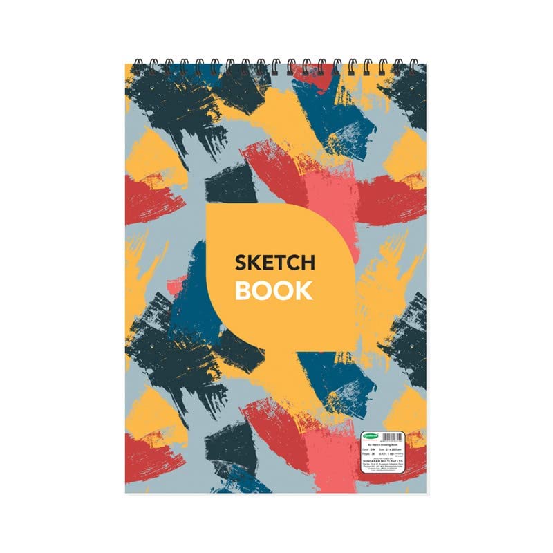Sundaram A4 Sketch Book Spiral Bound, 36 Pages, [18 Sheets ] 29.5 x 21 cm Plain [Pack of 3 ] (B0C3HMY624) Amazon Price History, Amazon Price Tracker