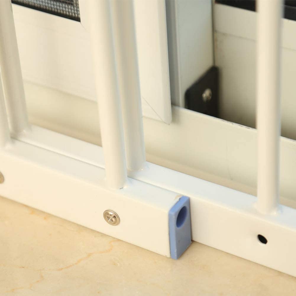 LYGXWJFC Cancello di Sicurezza Protezioni per Finestre per Bambini per Cancelli di Sicurezza per Finestre di Sicurezza Bianco, Misura 70-300 cm di Larghezza (Colore : Bianca, Dimensioni : 87cm-150cm)