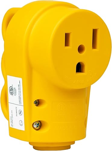 Nema 6-50R 50Amp 250V hembra soldador receptáculo, 50A 250V soldador hembra receptáculo, 50A 250V soldador hembra hembra, ETL Listed 50A soldador