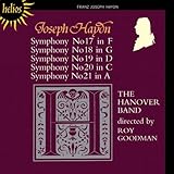  Symphonies N17, 18, 19, 20, 21