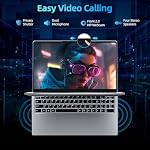 jumper Laptop 15,6 Zoll FHD IPS Display, 12th i5-12450H (bis zu 4,4 GHz), 16 GB DDR4 512 GB NVME SSD Notebook, Vier Stereo-Lautsprecher USB 3.2 x 3/BT5.1/62.7Wh Akku – Bild 5