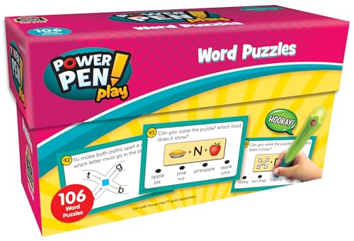 Puzzles de mots 1 à 2 ans Power Pen Play Teacher Created Resources TCR6724