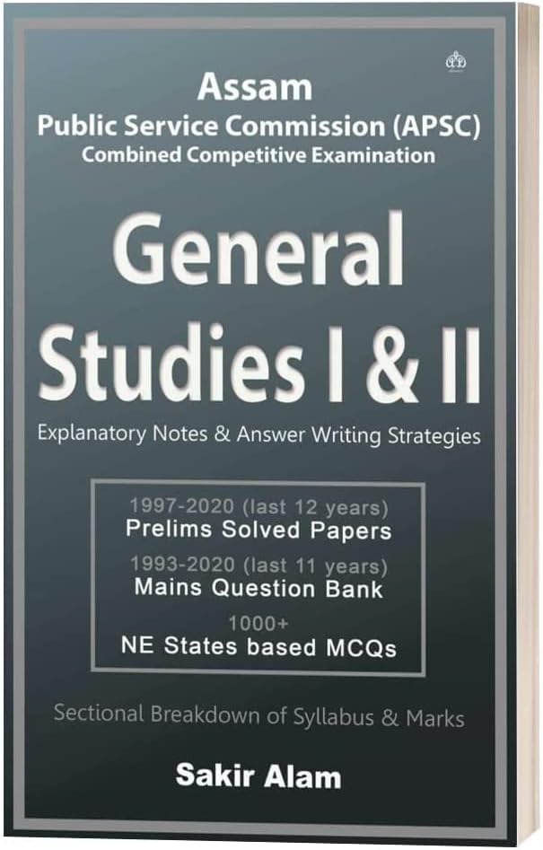 APSC CCE General Studies I Paper 1 Question Bank for ACS/ APS (english) Paperback โ 1 January 2019