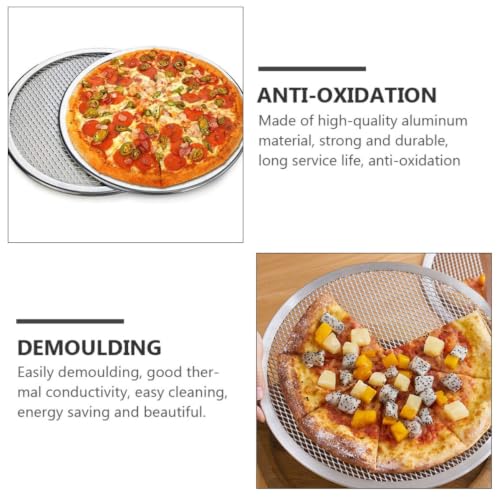 Bandejas para pizza resistentes al calor que evitan masas blandas 4