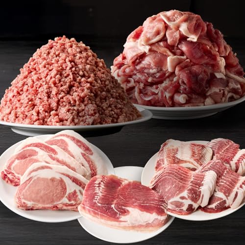 [東別府養豚]鹿屋産 さかし豚 4種盛り 4.55kg C 豚 豚肉 肉 お肉 豚バラ 豚ロース ロース 豚モモ セット 詰合せ 詰め合わせ