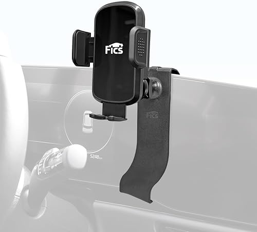 FICS Soporte de teléfono de coche para KIA NIRO (SG2) 2023, 2024, 2025, 2026  Montaje a medida para integración de pantalla sin costuras, accesorios