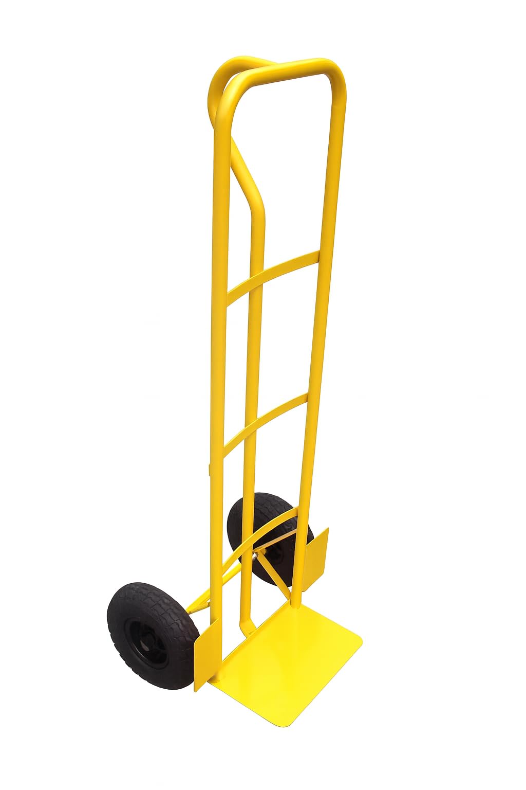 TREPPE Carro de Carga 150 kg, Carretilla de Mano con Ruedas Neumáticas 250×90 mm para Almacén, Taller y Mudanzas