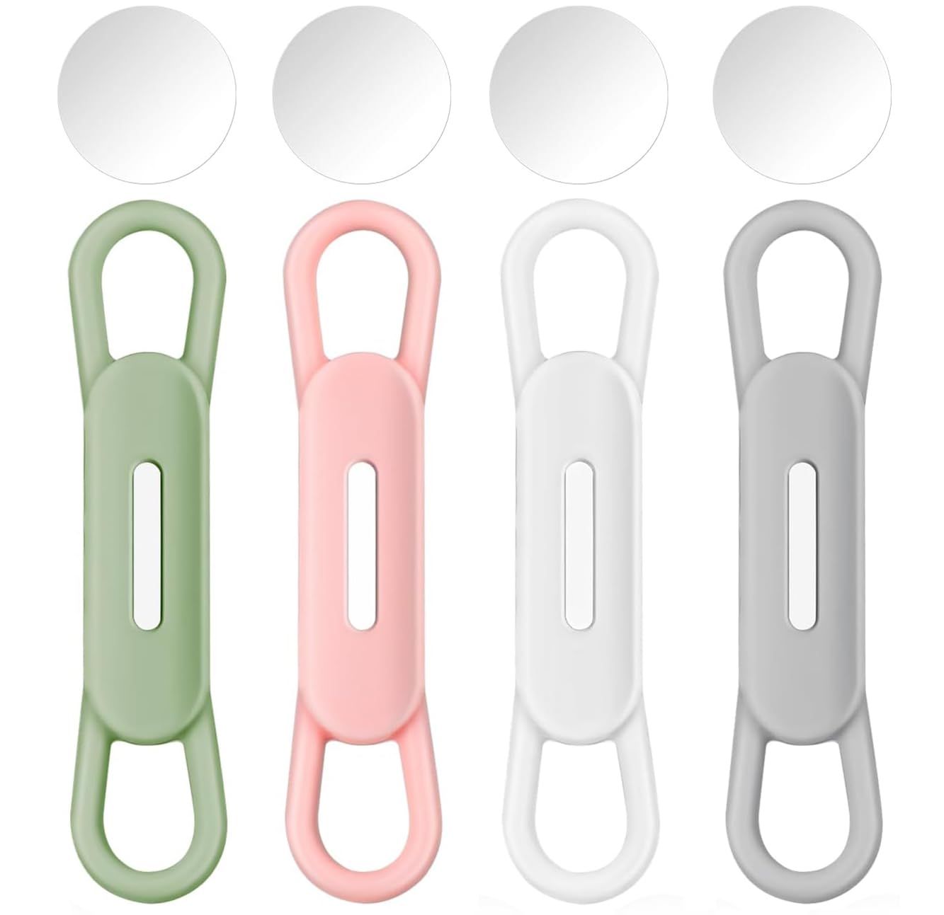 Zwenjuan Magnetischer Stifthalter,4 Stück Magnetic Pen Holder Mehrfarbig Silikon Magnetischer Bleistifthalter Tragbarer Stifthalter Magnetisch für Schreibtisch Kühlschrank Whiteboards Büro
