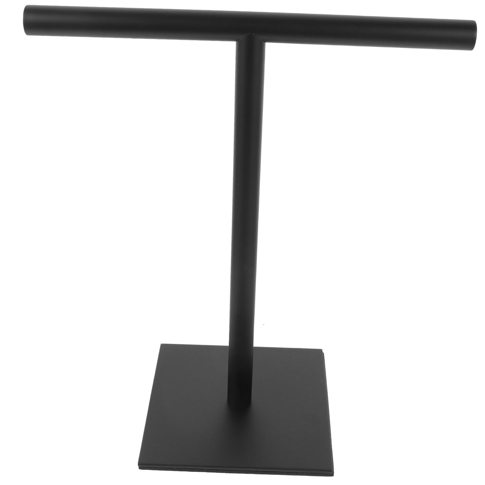 UKCOCO Toallero de Pie de Acero Inoxidable en Forma de T para Baño y Cocina, Soporte Vertical para Toallas Base Estable, Diseño Simple y Ahorro de Espacio