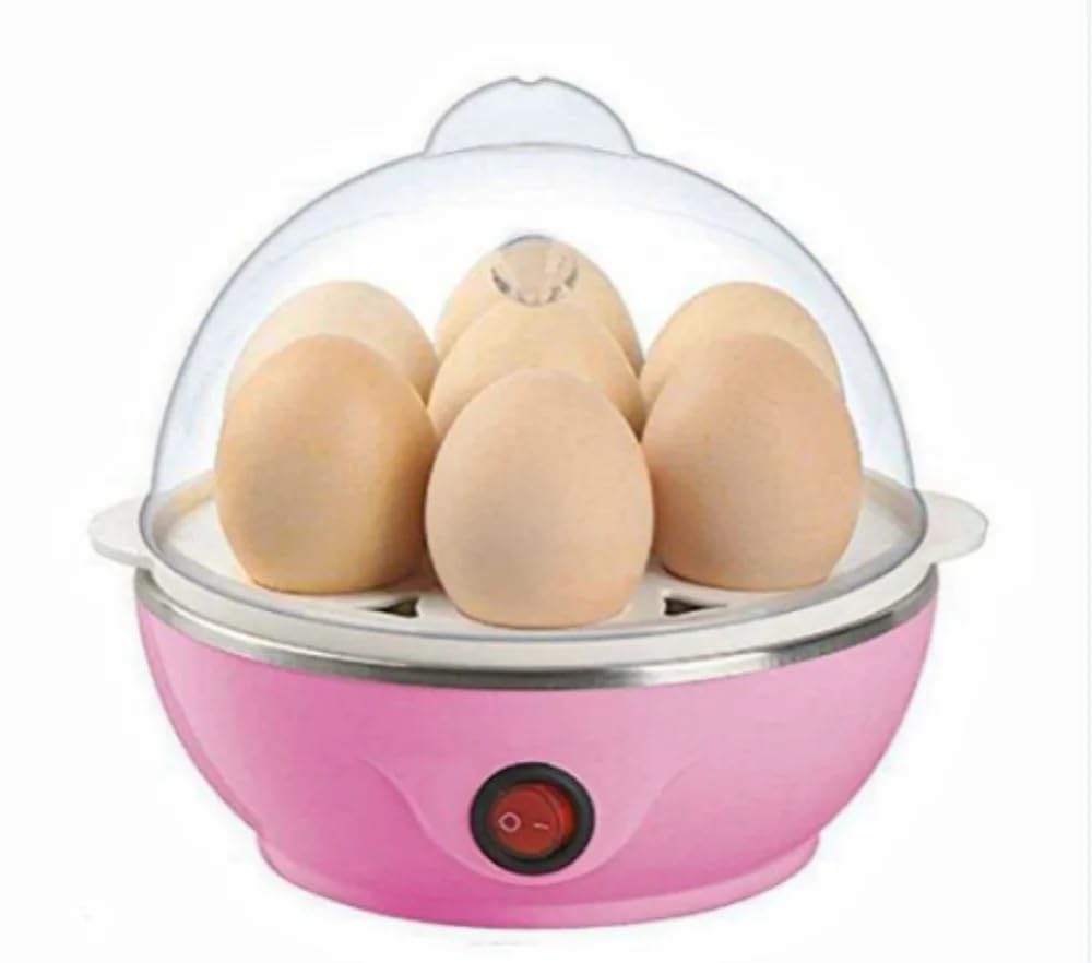 Plastic Electric Egg Boiler, 7 Egg Electric Boiler, Multicolor Electrical Egg Boiler, For Kitchen-picture-20