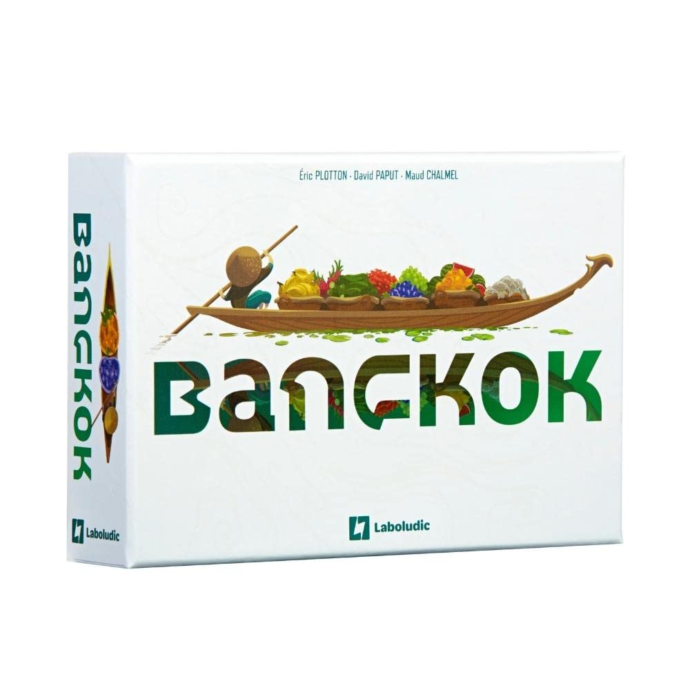 BANGKOK - Who will build The Best Floating Market? - Family and Friends Board Game - Strategy, Management and Observation - 1 to 4 Players - Ages 9 and Above