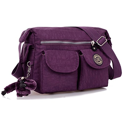 Sac de couleur en tissu lavé H : le sac de style coréen léger pour femme