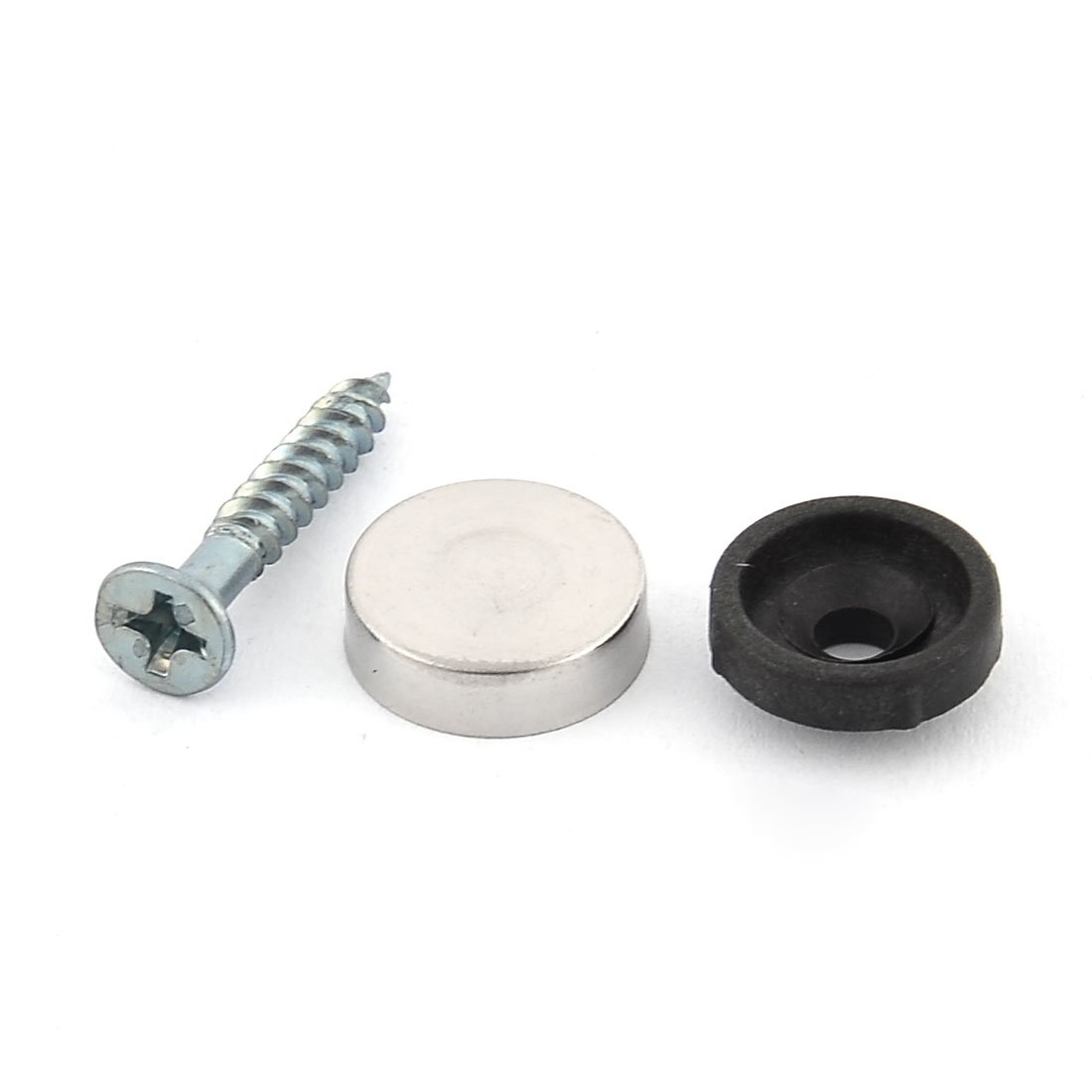 Aexit Glass Tea Quality Parts Table Decorative 14mm Head Dia Cap Mirror Screw Nails 32 Pcs Model:95as209qo566