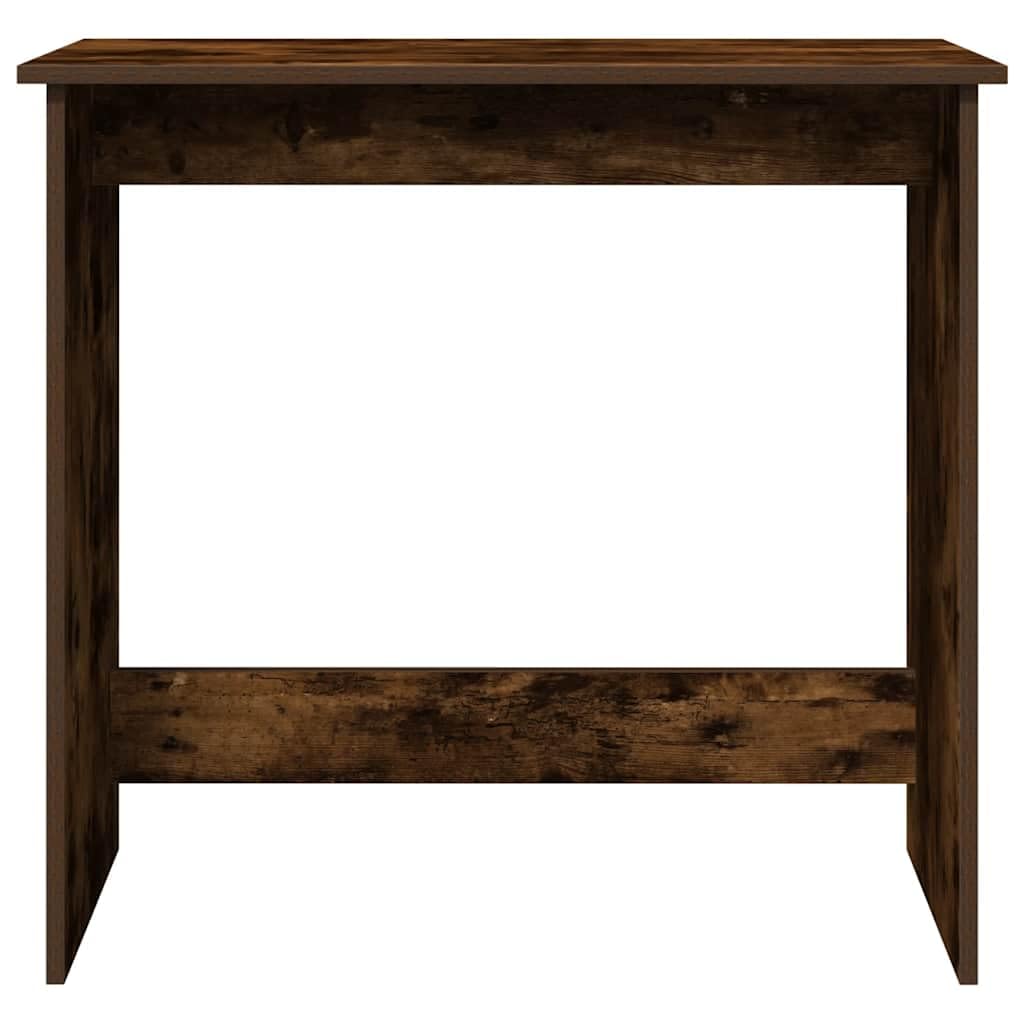Scrivania affumicatura 80 x 40 x 75 cm, materiale in legno, robusto computer desk per casa, ufficio, design moderno, versatile