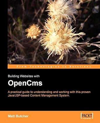 Building Websites with OpenCms: A practical guide to understanding and working with this proven Java/JSP-based content management system book cover