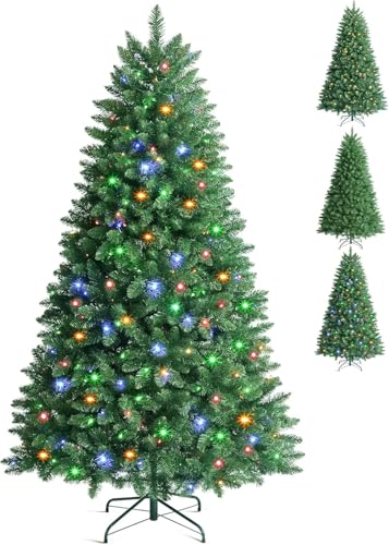 SINCHEREU Albero di Natale Pre-Illuminato, Artificiale Albero di 6ft con