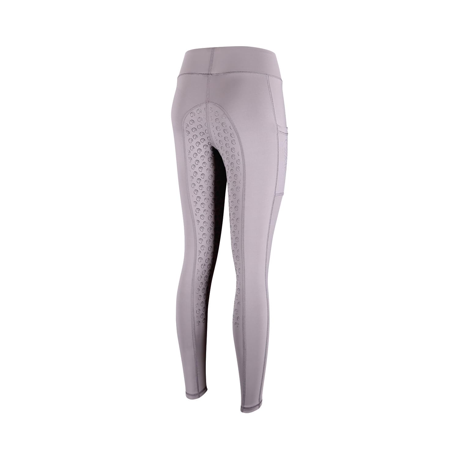 AK Oreo Pull on High Waisted Breathable Horse Riding Tights/Leggings/Breeches with Full Seat Silicon Grip AKRS-6052-01