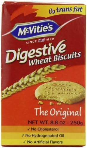 McVities Digestive Wheat Biscuits, 8.8 Ounce (Pack of 6)