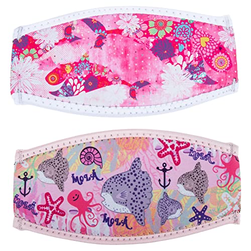 VANZACK 2Pcs Swimming Waterproof Mask Strap Cover