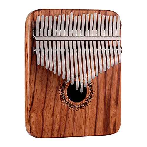 Amazon.co.jp: カリンバ 親指ピアノと 17 keys Kalimba 高級木材ローズ