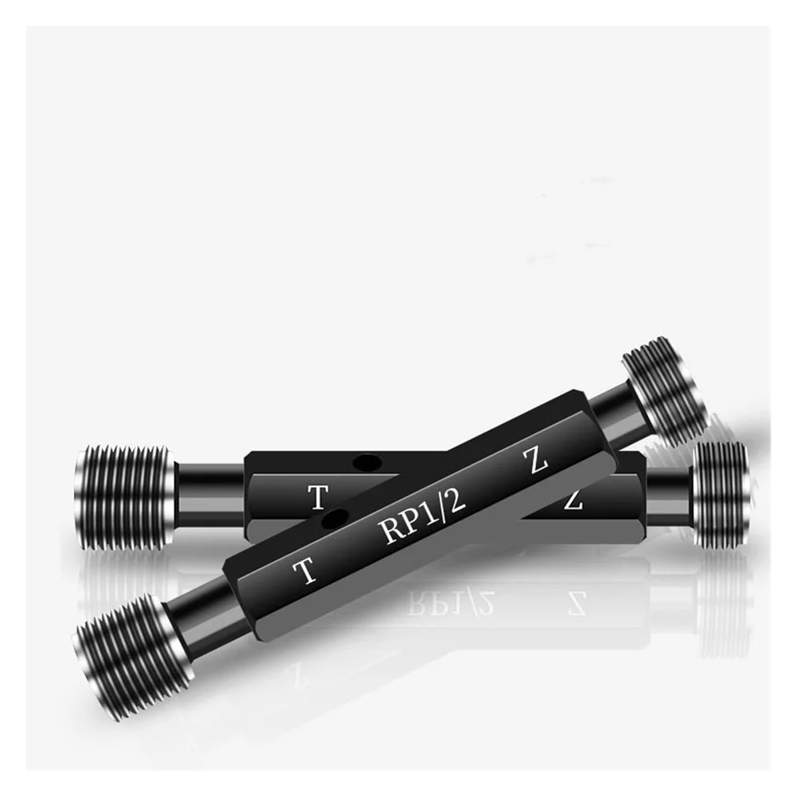 1 Stk. 1/8 Rohrgewinde-Lehrring 3/8 1/2 3/4 RP1'' 2''(RP 3I4,RP Thread Ring Gauge)