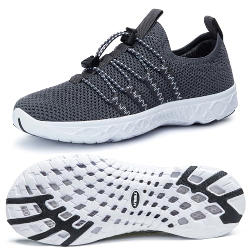 ATHMILE Water Shoes for Men Women Beach Swim River Shoes Adult Lake Pool Aqua Barefoot Socks Quick Dry for Hiking Surfing Kayaking Sport Accessories Camping Must Haves