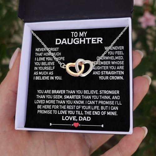 To-My-Daughter-Necklace-from-Dad-with-Heartfelt-Message-Elegant-Box-Father-Daughter-Gifts-from-Dad-Birthday-Gift-for-Daughter-Adult-Father-Daughter-Necklace-Daddy-Daughter-Gifts-for-My-Daughter