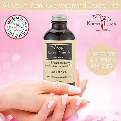 Karma Organic beauty natural Unscented - Nail Polish Remover Nontoxic vegan cruelty free (4 fluid ounce) - Thumbnail 7