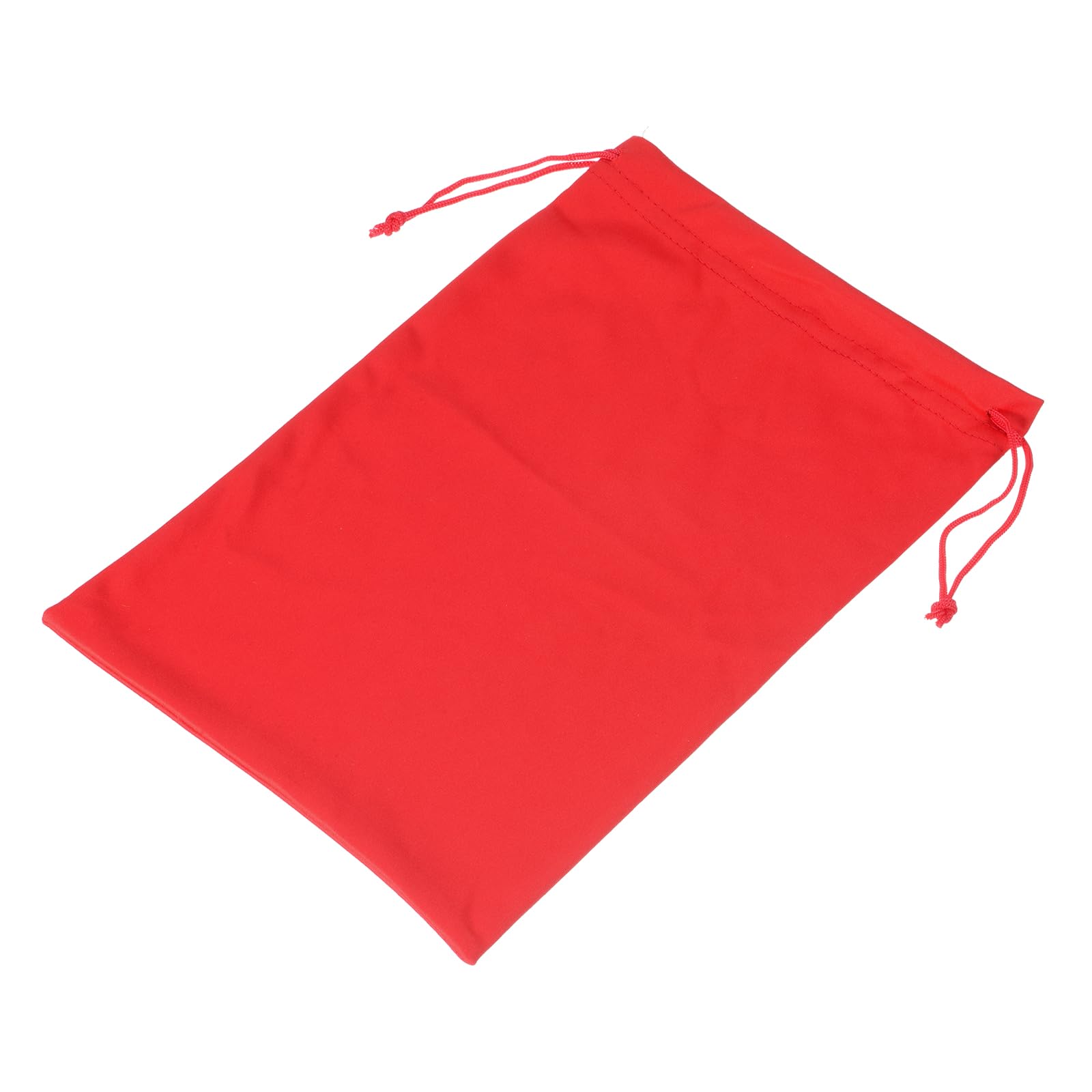 M METERXITY Ski Goggle Bag - Microfiber Snow Goggles Case Sleeve Drawstring Pouch Protection Bags, Apply to Goggles (7.1 x 10.6 Inch, Red)