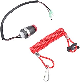 Cordão de Segurança do Interruptor de Segurança do Motor de Popa para Motor de Popa Marine Mercury Interruptor de Segurança do Interruptor de Segurança