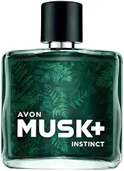 Perfume Musk+ Instinct Desodorante Colônia Masculino Avon 75 ml