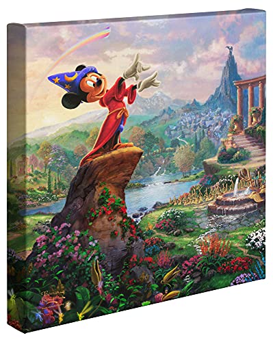 Thomas Kinkade Studios Fantasia 14 x 14 Gallery Wrapped Canvas