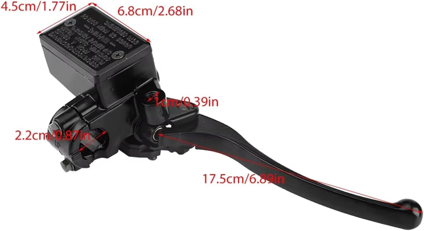 ブレーキクラッチ 7/8インチ オートバイ フロント右ブレーキ クラッチ レバー マスター シリンダー Banshee 350 Bi