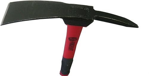 Vista 3 de Forged Prospector's Adze Pick/Weeding Hoe Pick! ¡Hecho en Taiwán!