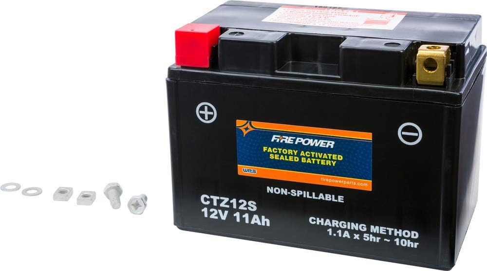 Fire Power Sealed Factory Activated Battery CTZ12S Compatible With Honda CTX700D 2014