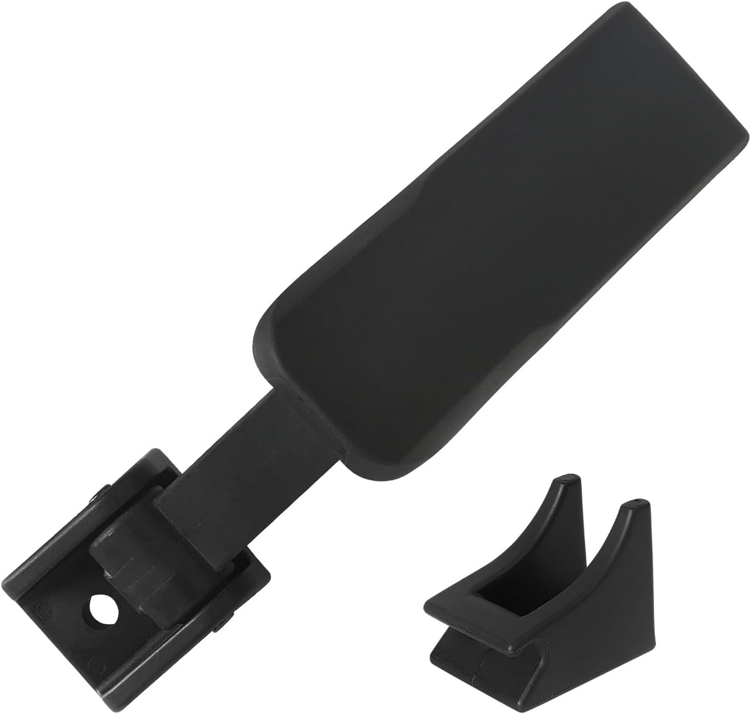 Hood Latch with Catch Bracket 2PCS Compatible with Kenworth T680 2013-2024 Accessories Parts Replaces HLK2201 L56-6027 HLK2202 L56-1035