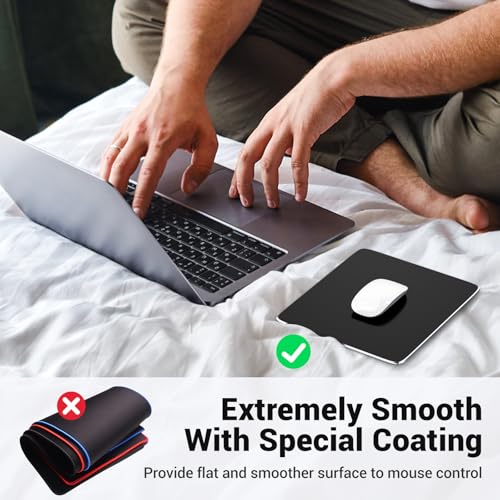 HONKID Aluminum Hard Metal Mouse Pad