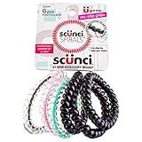 Scunci Spiral Ponytailers with NS Inner Core, 6CT (Pack of 2)2