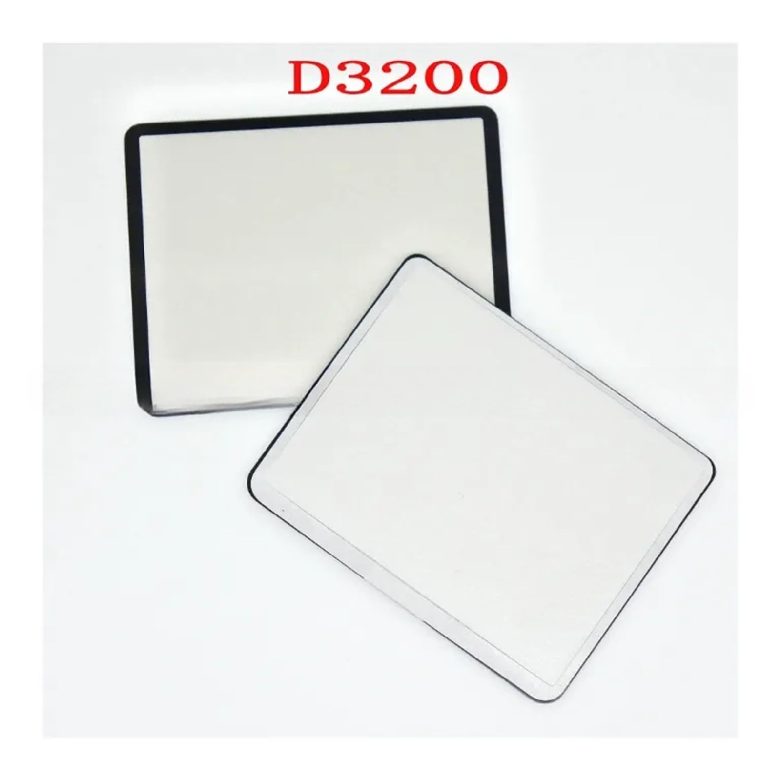 LCD-Bildschirm-Fenster-Display-Außenglas, Kompatibel for NIKON, D3000 D3100 D3200 D3300 D3400 D3500 Kamera-Displayschutzfolie + Klebeband(D3000)