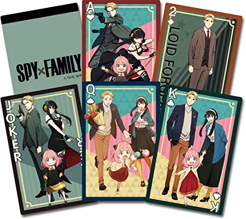 Spy X Family - Forger Family naipes de póker