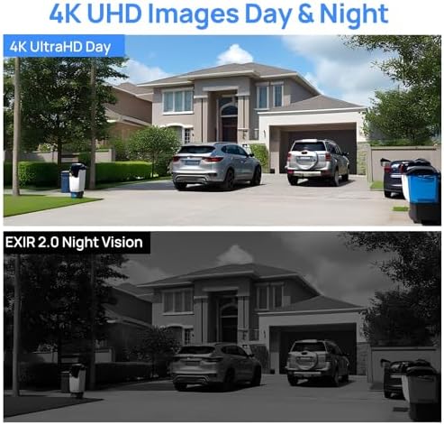 VIKYLIN UltraHD 4K 8MP PoE IP PTZ Camera Outdoor,4K PTZ IP Dome Security Camera with 5X Optical Zoom 2.7-13.5 mm, Human Vehicle Detection, 2-Way Audio,131ft IR Night Vision, IK10/IP67,Blue Iris,NDAA — view 2